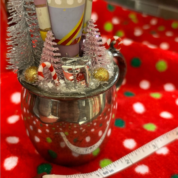 Handmade silver cup Nutcracker With all the trimmings Christmas tree 🌲 Gifts 🎁 - Picture 5 of 8